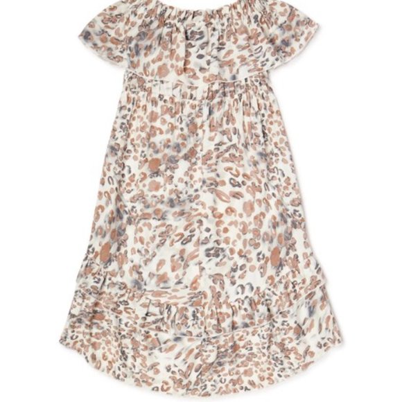 Off-the-Shoulder Ruffle Hi Low Dress - Picture 2 of 3